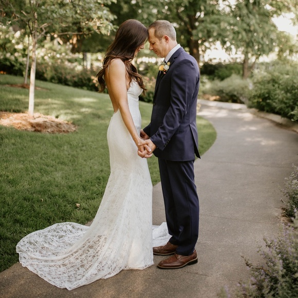 Galina Wedding Dress with Low Back WG3827 - Picture 4 of 8